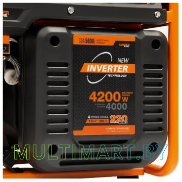 Бензиновый генератор Daewoo Power GDA 5600i картинка 4